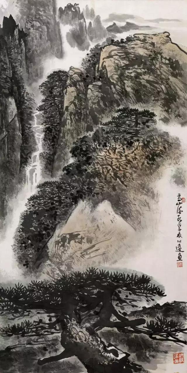 中国当代山水国画名家作品欣赏